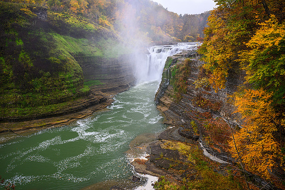 Letchworth State Park - Upper Falls