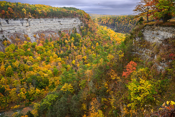 Letchworth State Park - Archery Field Overlook