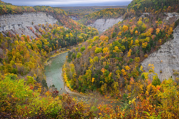 Letchworth State Park - Archery Field Overlook