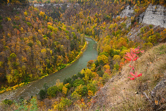 Letchworth State Park - Snake Hill Overlook