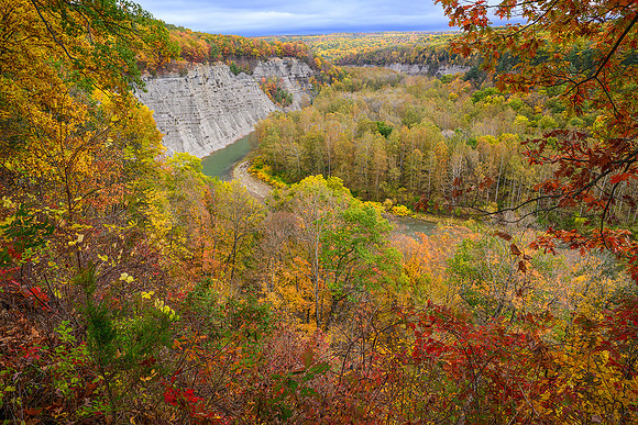Letchworth State Park - Snake Hill Overlook