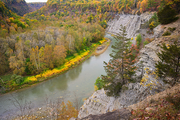 Letchworth State Park - Tea Table Overlook