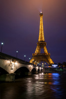 Eiffel Tower and Pont d'Iéna